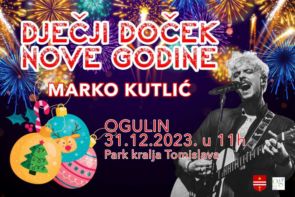 Dječji doček Nove godine u Ogulinu