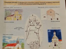 Glagoljski kalendar, s Marijom kroz Gospićko-senjsku biskupiju