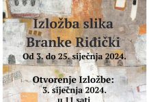 Izložba slika Branke Riđički