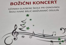 Božićni koncerti glazbene škole