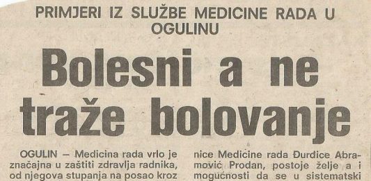 Utorkom iz arhiva Zavičajnog muzeja Ogulin – Sistematski pregledi