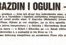 Utorkom iz arhiva Zavičajnog muzeja Ogulin – Temperatura – 22