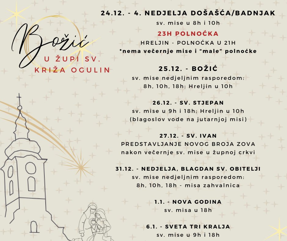 u Župi Svetog Križa Ogulin