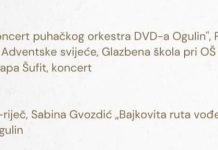 Bajkoviti advent se nastavlja uz koncert Puhačkog orkestra Ogulin i Klape Šufit