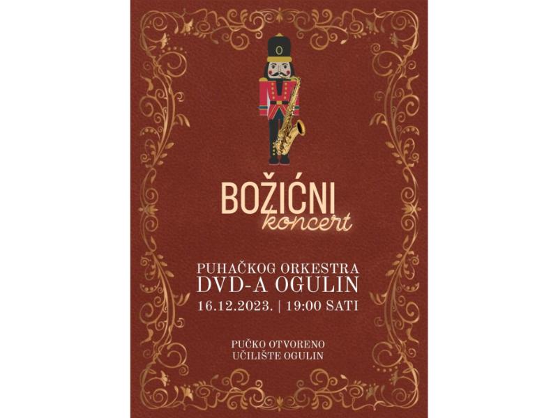 Božićni koncert Puhačkog orkestra