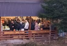 Izletište Močilo u božićnom ugođaju