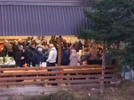 Izletište Močilo u božićnom ugođaju