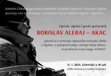 Gostovanje Borislava Aleraja u Gradskoj knjižnici Ogulin