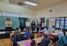 Gradonačelnica Slunja posjetila male glazbenike u Područnom odjelu Glazbene škole Karlovac u Slunju