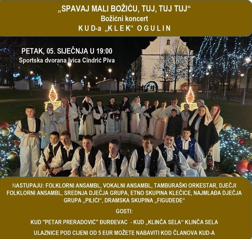 Veliki božićni koncert KUD-a