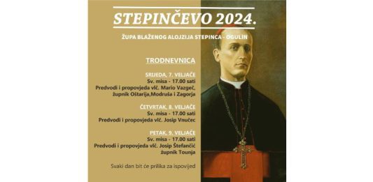 Proslava Dana Blaženog Alojzija Stepinca u Ogulinu