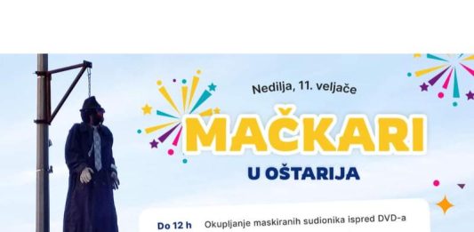 Mačkari u Oštarijama: veselje u srcu veljače