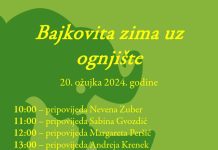 Bajkovita zima uz ognjište – Obilježavanje Svjetskoj dana pripovijedanja u Ivaninoj kući bajke