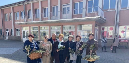 Članice Zajednice žena HDZ “Katarina Zrinski” Ogulin u duhu blagdana podijelile maslinove grančice