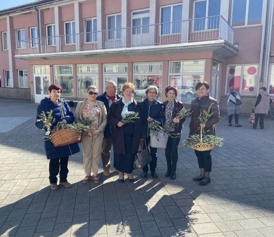 Članice Zajednice žena HDZ “Katarina Zrinski” Ogulin u duhu blagdana podijelile maslinove grančice