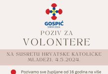 Župa sv. Križa poziva župljane na volontiranje za Susret hrvatske katoličke mladeži 2024.