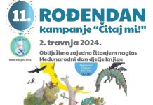 Čitajte djeci barem 15 minuta dnevno – rođendan kampanje “Čitaj mi”