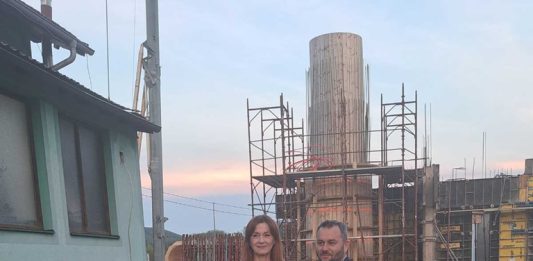 Županica obišla radove na izgradnji Islamskog centra povodom Ramazanskog bajrama