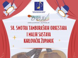 58. Smotra tamburaških orkestara i malih sastava u Karlovačkoj županiji