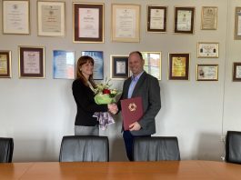 Povelja Veleučilišta za dugogodišnju podršku uručena županici Martini Furdek Hajdin