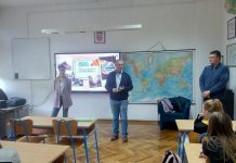 U Gimanziji Bernardina Frankopana Ogulin predstavljen Program „Poleti s francuskim“