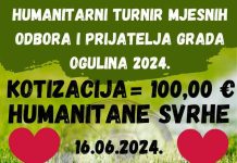 Humanitarni turnir Mjesnih odbora i prijatelja Grada Ogulina 2024.