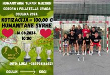 Ekipa Sv. Jakov-Salopek Selo pobjednik humanitarnog malonogometnog turnira mjesnih odbora i prijatelja grada Ogulina 2024.