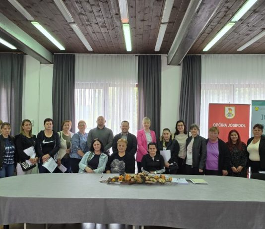 Potpisani Ugovori o radu s zaposlenicima u projektu „ZAŽELI za Josipdol“