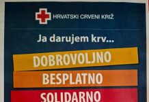 Danas akcija darivanja krvi