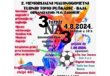 MO Zagorje poziva na prijavu za Memorijalni malonogometni turnir Tomo Puškarić – Baja