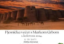 Pjesnička večer s Markom Grbom: Putovanje putevima svile