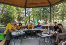 Likovna radionica LD Frankopan u Đulinom vrtu