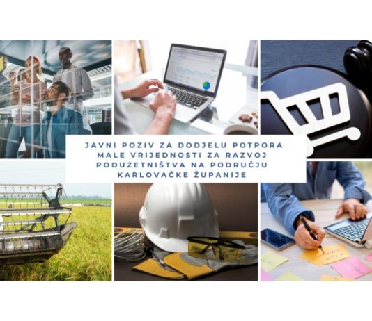 Karlovačka županija potpomaže mikro i male poduzetnike