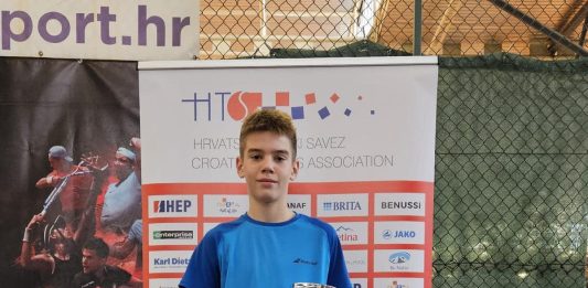 Ivano Božičević 2. na teniskom Mastersu do 13 godina