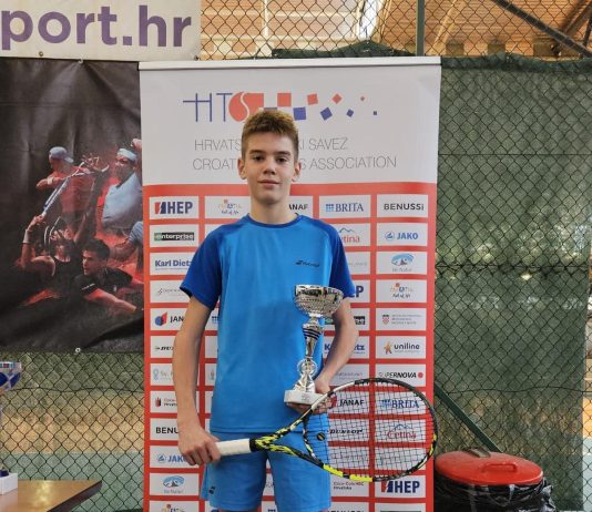 Ivano Božičević 2. na teniskom Mastersu do 13 godina