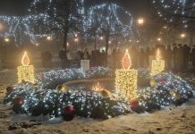 Zapaljena treća adventska svijeća