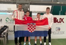 Ivano Božičević iz TK Ogulina uspješno debitirao za U14 reprezentaciju Hrvatske