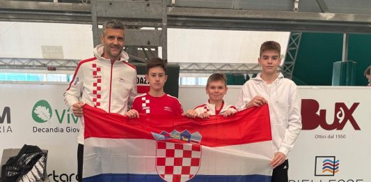 Ivano Božičević iz TK Ogulina uspješno debitirao za U14 reprezentaciju Hrvatske