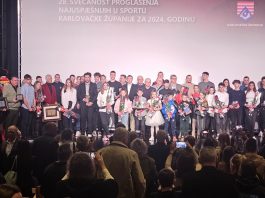 Proglašenje najboljih u sportu Karlovačke županije