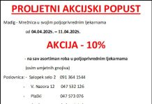 Madigova akcija u poljoprivrednim ljekarnama