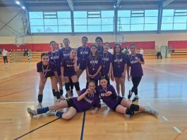 Odbojkašice OŠ I.B.Mažuranić 3. u odbojci