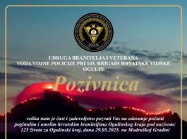 Baklje za poginule branitelje Ogulinskog kraja