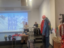 Predstavljena knjiga alpinista Marija Rodeša “Planina boje lila”