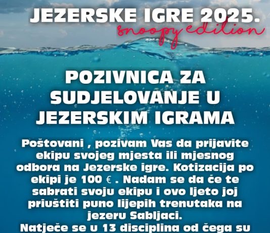Druga godina za redom obnovljenih Jezerskih igara