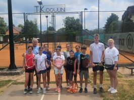 Tenisači TK Ogulina do 14 godina 2. u regiji Središte
