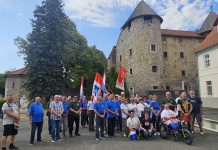 Sudionici 11. zavjetnog hodočašća Marijanski zavjet za domovinu u Ogulinu