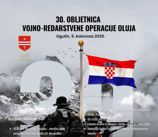 Objavljen protokol 30. obljetnice VRO Oluje
