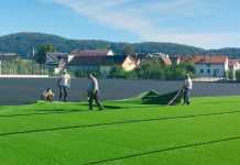 Konačno postavljena umjetna trava na pomoćno igralište NK Ogulina