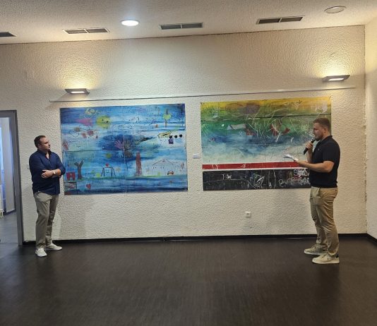 Otvorena izložba mladog likovnog umjetnika Marija Puškarića
