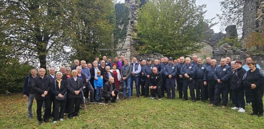 Molitva kod ostataka srušene crkve sv. Mihovila